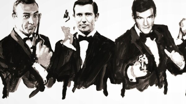 JAMES BOND 50-lecie - Exclusive PREMIUM 120x60 cm - obrazek 2