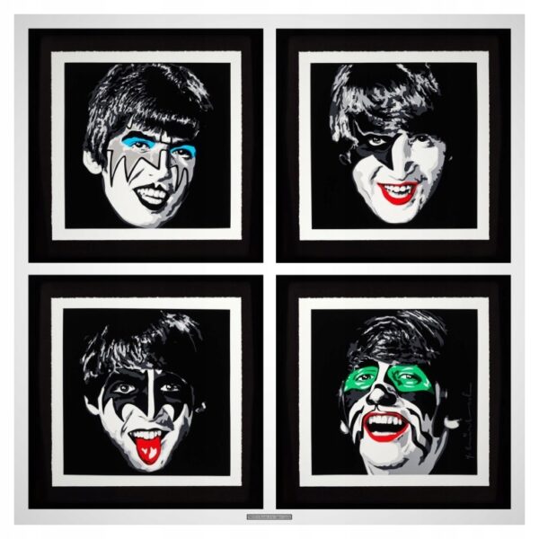 Mr. Brainwash (2010) Kiss the Beatles - XL #9