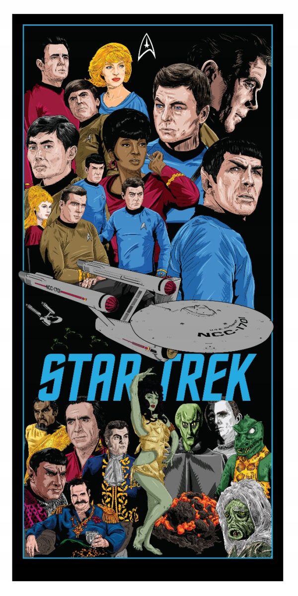 STAR TREK (1966) Obraz Exclusive ART PREMIUM XL !!