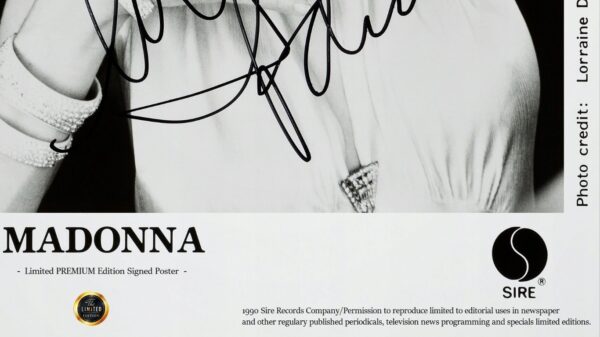 MADONNA (1990) FOTO/POSTER PREMIUM - AUTOGRAF !!! - obrazek 4