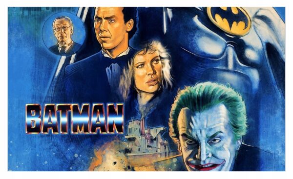 BATMAN (1989) Exclusive Art PREMIUM !!! 50x70cm - obrazek 2