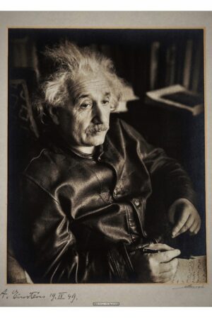 A. EINSTEIN (1938) Exclusive Vintage XL - AUTOGRAF