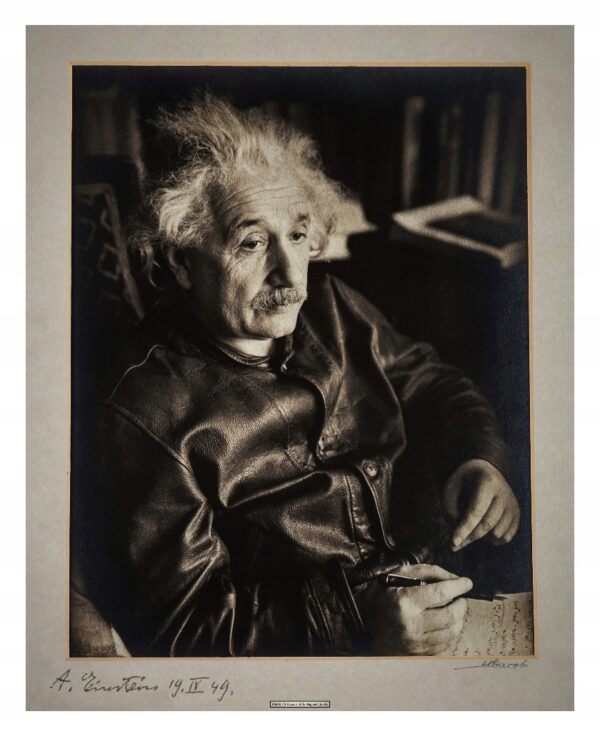 A. EINSTEIN (1938) Exclusive Vintage XL - AUTOGRAF