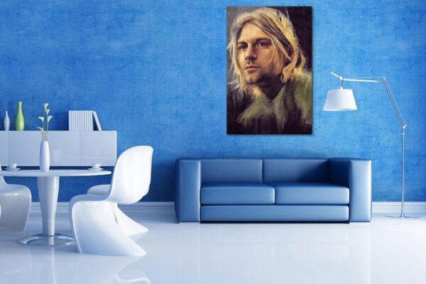 KURT COBAIN - NIRVANA - Obraz Exclusive PREMIUM XL - obrazek 4
