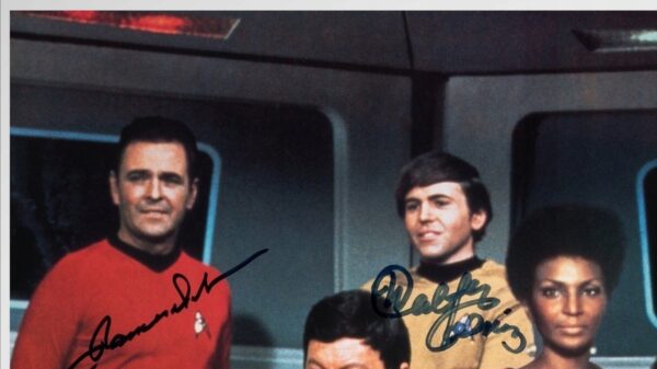 STAR TREK (1969) Exclusive Vintage XL Autografy !! - obrazek 2