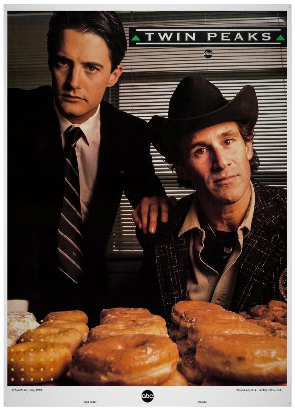 TWIN PEAKS (1990) Wydanie 1 - UNIKAT !!! 50x70cm