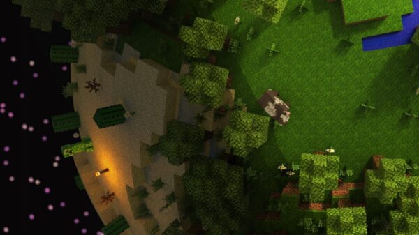 MINECRAFT Świat - Exclusive PREMIUM !! 2X MEGA UNIKATOWY OBRAZ !!! - obrazek 3