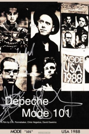 DEPECHE MODE (1989) UNIKAT PREMIUM - Autografy !