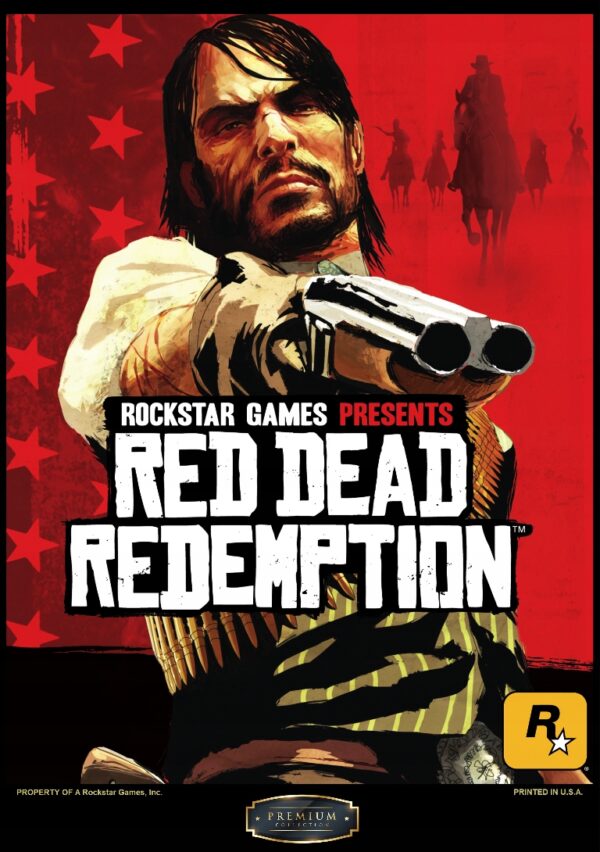RED DEAD REDEMPTION - Plakat PREMIUM !!! 35x50 cm