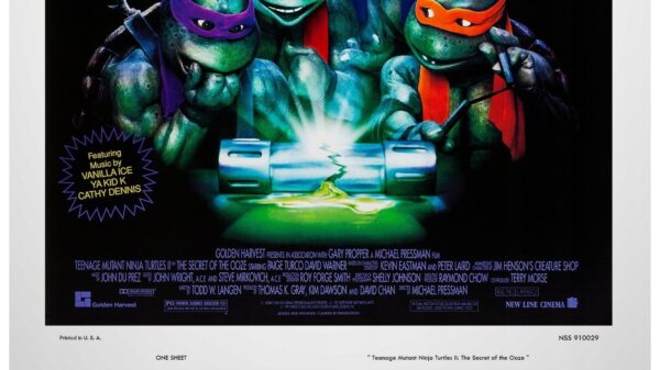 WOJOWNICZE ZÓŁWIE NINJA 2 (1991) Wydanie 1 - 40x60 - obrazek 2