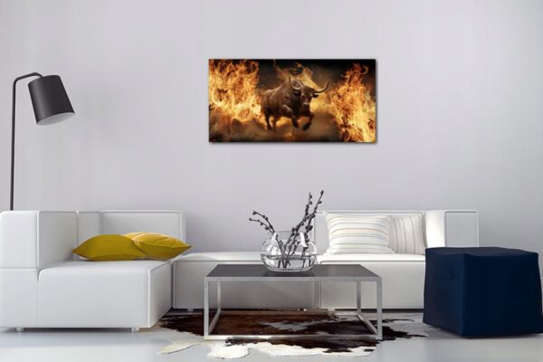 BYK - BULL - CORRIDA - OBRAZ Exclusive ART PREMIUM Ultra HD 5K - UNIKAT XL - obrazek 2