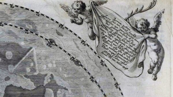 MAPA KSIĘŻYCA 1647 Exclusive Vintage PREMIUM 70x60 - obrazek 5