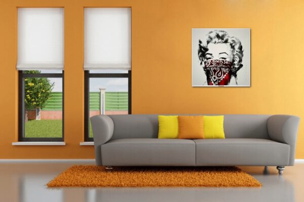 Mr. Brainwash (2020) Stay Safe - M. Monroe - XL #7 - obrazek 4