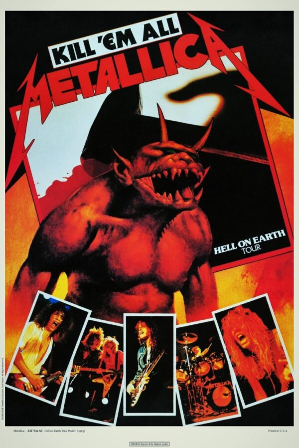 METALLICA (1983) Exclusive PREMIUM - Unikat !!! XL