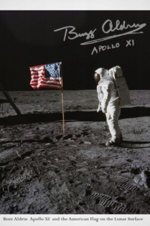 NASA (1969) Obraz UNIQUE PREMIUM - Autograf !!!