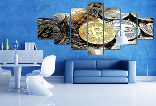 BITCOIN CRYPTO - OLBRZYMI Tryptyk PREMIUM x7 !!! - obrazek 4