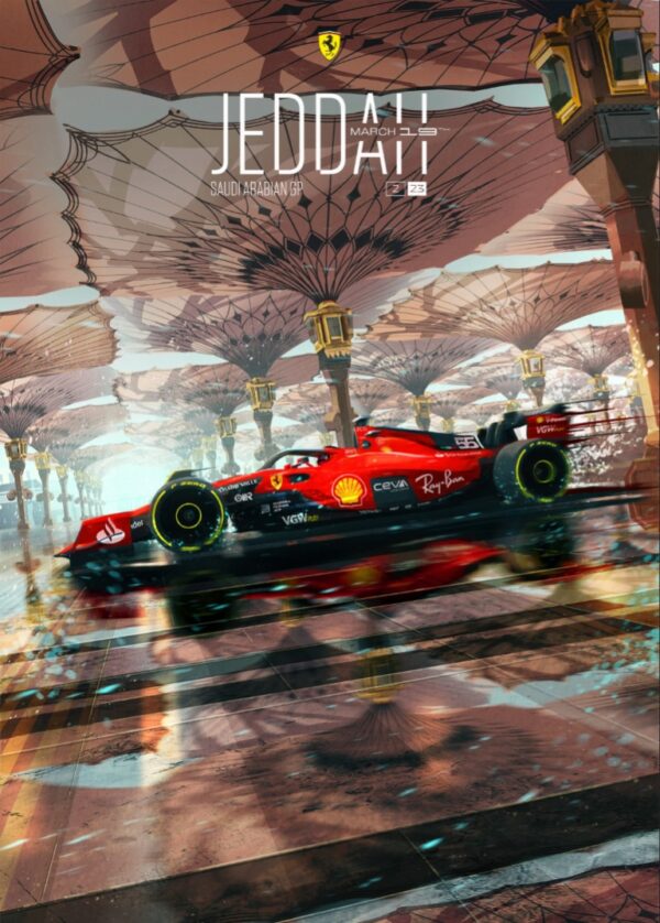 F1 GRAND PRIX (2023) Unikaty Art PREMIUM 50x70cm - obrazek 10