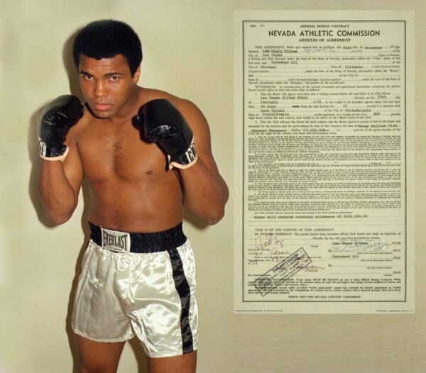 Muhammad Ali (1978) UNIQUE - Podpisany Kontrakt !!