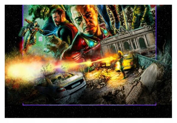 AVENGERS - Unikatowy Obraz Exclusive Art PREMIUM ! - obrazek 3