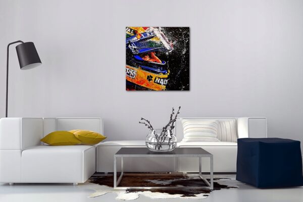 AYRTON SENNA F1 - Obraz XL Edycja PREMIUM UNIKAT ! - obrazek 2