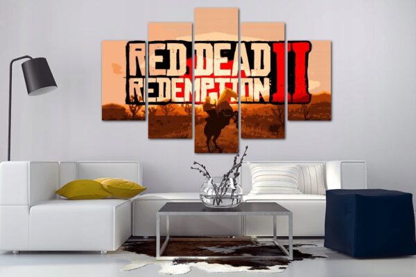 RED DEAD REDEMPTION 2 - GIGA Obraz x5 PREMIUM