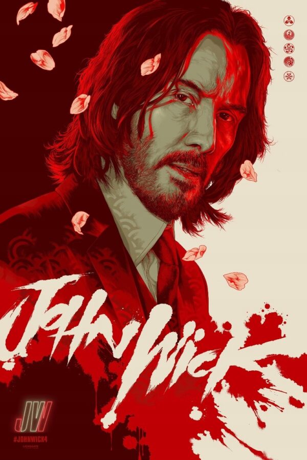 JOHN WICK 4 (2023) Exclusive ART PREMIUM !!! XL