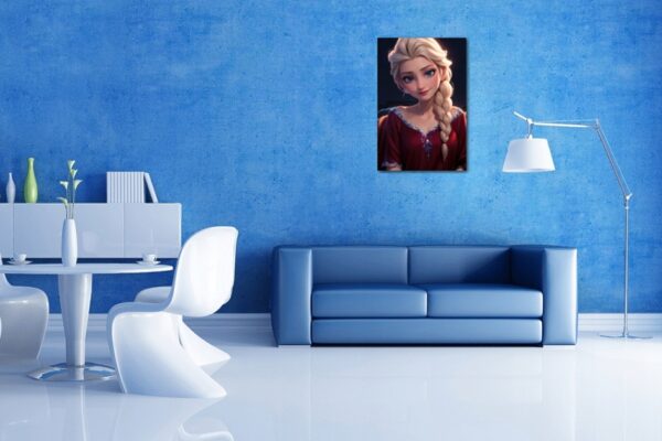 ELSA - KRAINA LODU - FROZEN - OBRAZ Exclusive ART PREMIUM Ultra HD 4K - obrazek 4