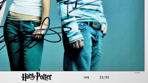 HARRY POTTER - Exclusive PREMIUM Autografy !!! - obrazek 4