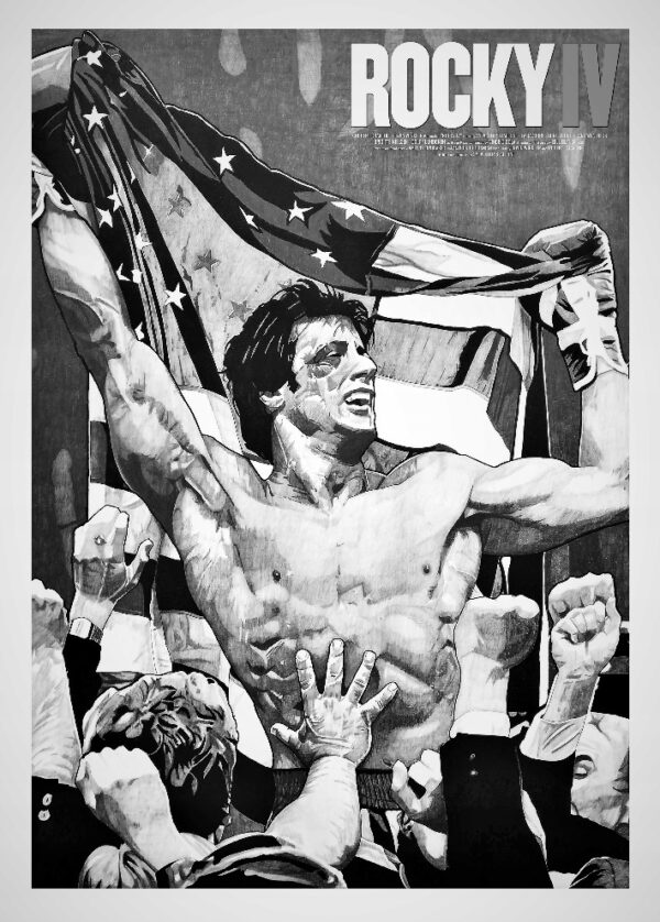 ROCKY IV - Obraz Exclusive PREMIUM Ultra HD 4K