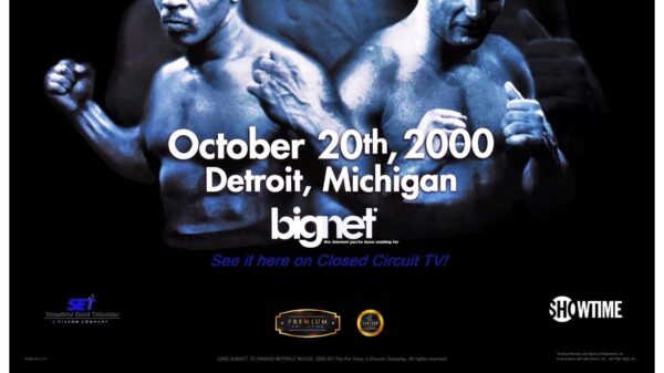 Gołota vs Tyson (2000) Limited Edition PREMIUM XL! - obrazek 4