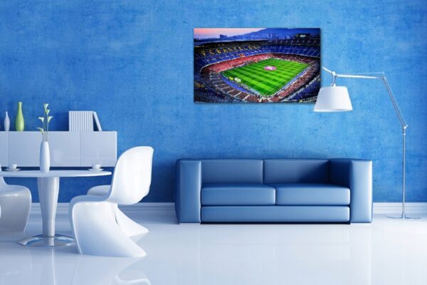 FC BARCELONA CAMP NOU - Panorama Obraz PREMIUM! XL - obrazek 4