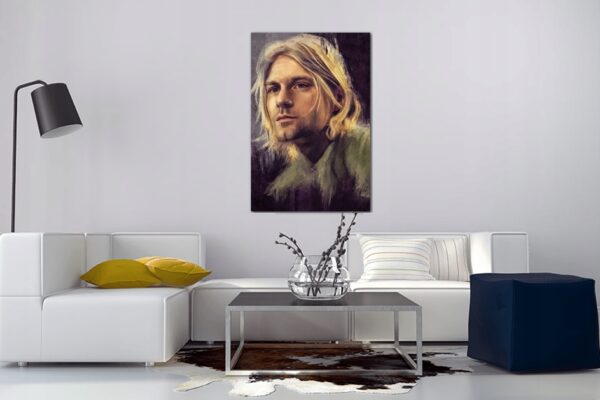 KURT COBAIN - NIRVANA - Obraz Exclusive PREMIUM XL - obrazek 2
