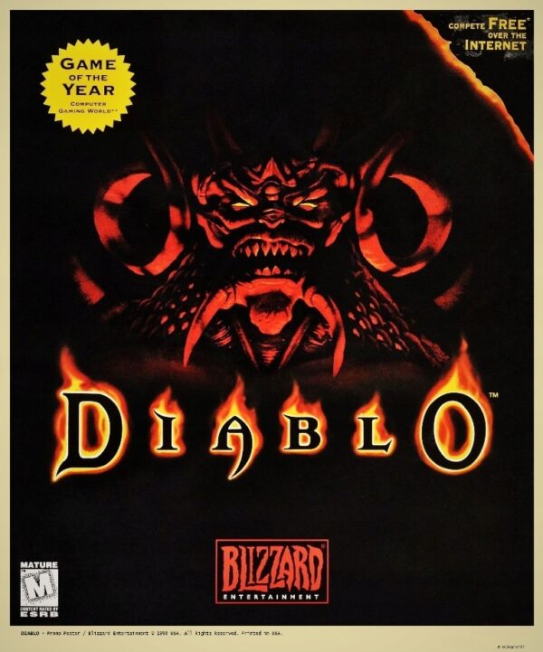 DIABLO (1996) Exclusive PREMIUM - UNIKAT XL !!!