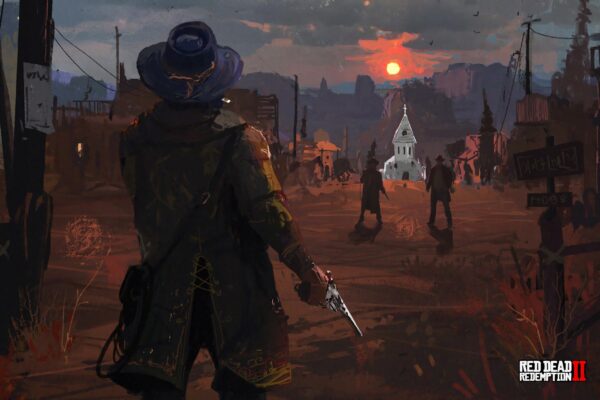 RED DEAD REDEMPTION 2 - RDR2 - PREMIUM 120x80cm - obrazek 6