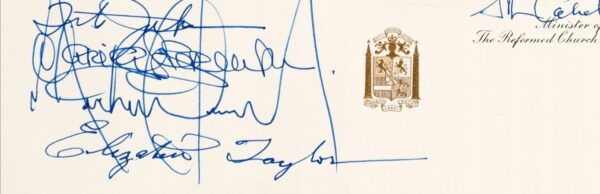 MICHAEL JACKSON (2002) MEGA Rarytas !! Autografy ! - obrazek 3
