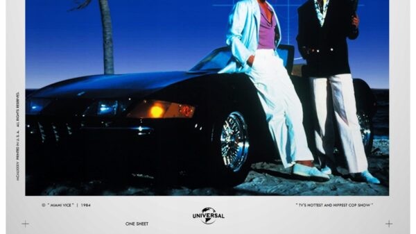 MIAMI VICE (1984) Wydanie 1 - UNIKAT !!! 40x60cm - obrazek 2