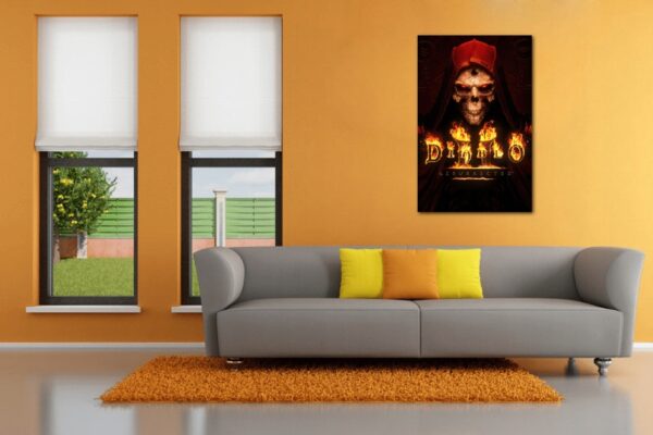 DIABLO 2 RESURRECTED - OBRAZ Exclusive XL PREMIUM! - obrazek 3