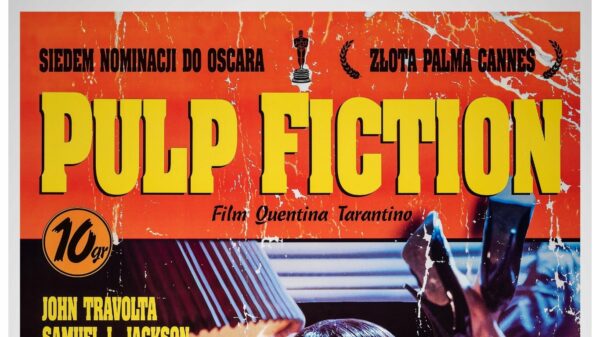 PULP FICTION (1994) UNIKATY PREMIUM PL !!! 60x90cm - obrazek 4
