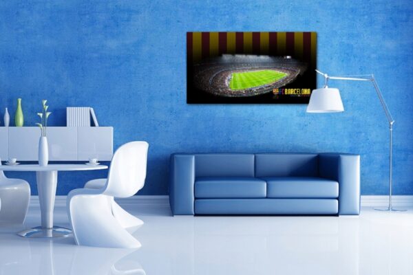 CAMP NOU FC BARCELONA - Panorama Obraz PREMIUM! XL - obrazek 4