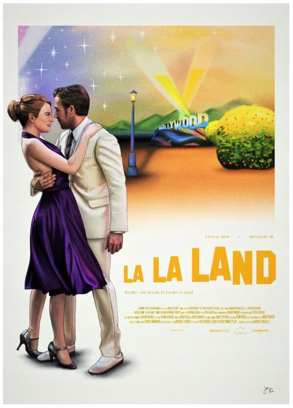 LA LA LAND - Exclusive Art PREMIUM !!! 50x70cm