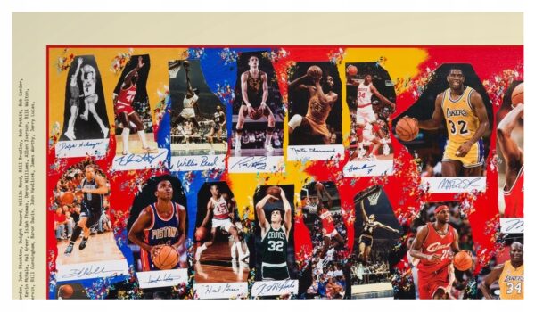 NBA (2010) 60 Autografów! Edycja PREMIUM XL UNIKAT - obrazek 2