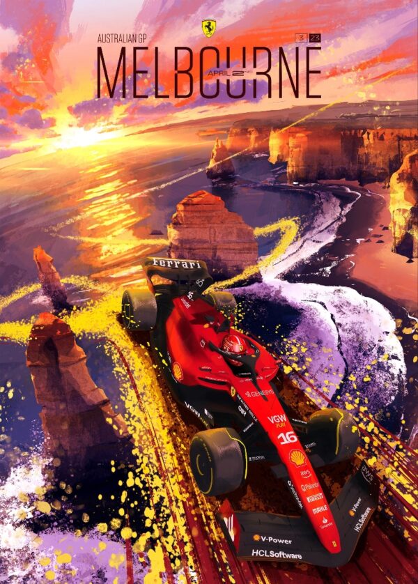 F1 GRAND PRIX (2023) Unikaty Art PREMIUM 50x70cm