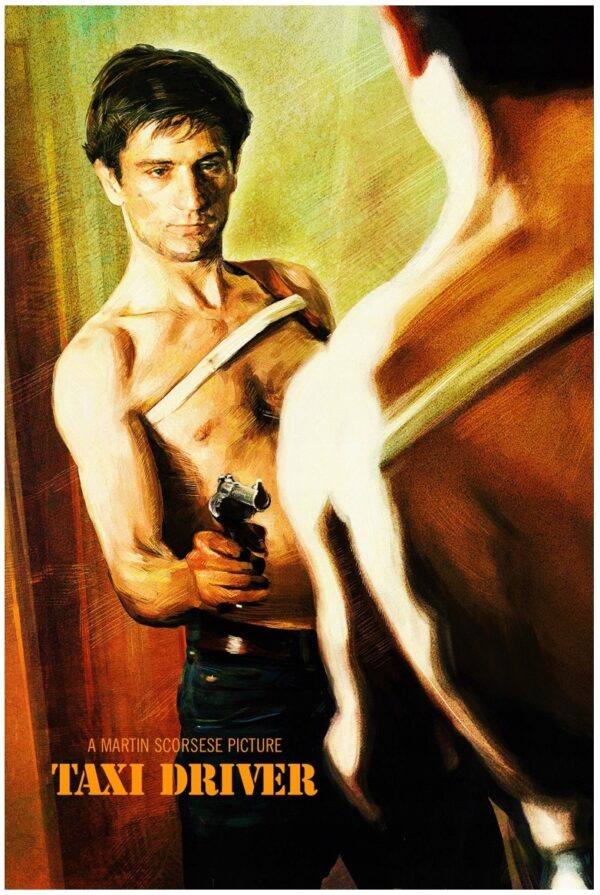 TAXI DRIVER - De Niro - Obraz Exclusive PREMIUM XL