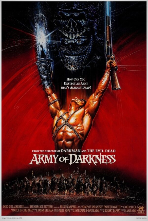 ARMY OF DARKNESS (1992) 60x90cm PREMIUM !! 2 wzory - obrazek 2