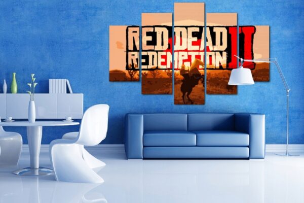 RED DEAD REDEMPTION 2 - GIGA Obraz x5 PREMIUM - obrazek 5
