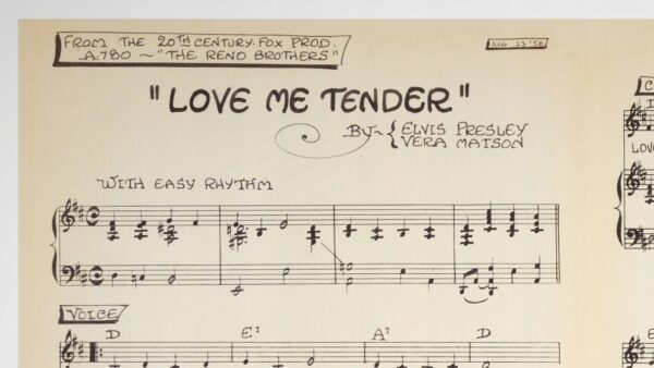 ELVIS PRESLEY - Love Me Tender (1956) NUTY Vintage - obrazek 2