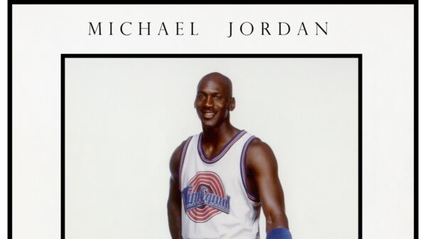 SPACE JAM (1996) PREMIUM XL - M. Jordan Autograf ! - obrazek 3
