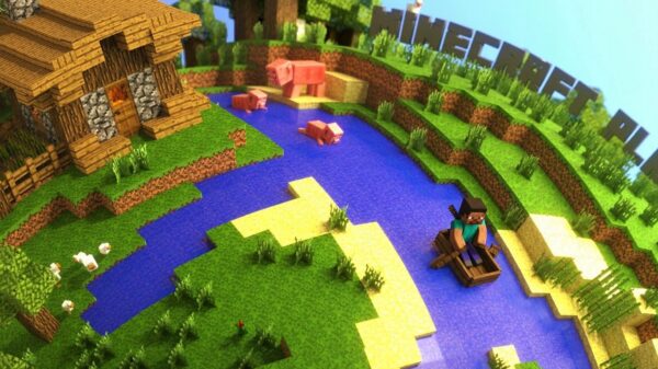 MINECRAFT Świat - Exclusive PREMIUM !! 2X MEGA UNIKATOWY OBRAZ !!! - obrazek 2