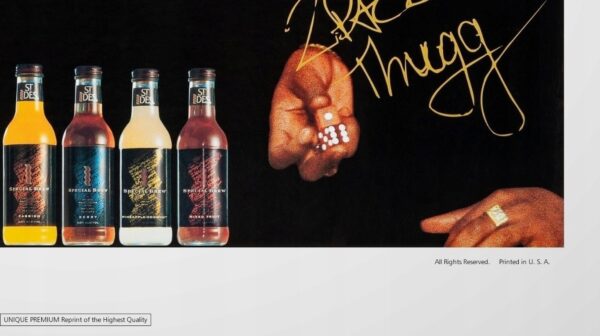 2PAC & SNOOP DOGG (1996) UNIQUE Vintage PREMIUM - Plakat Reklamowy -Rarytas - obrazek 3