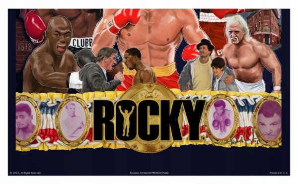 ROCKY - Exclusive Art PREMIUM - UNIKAT !!! 50x70cm - obrazek 3